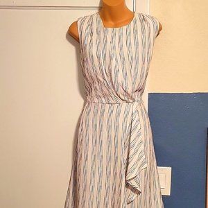 CK Calvin Klein faux wrap dress